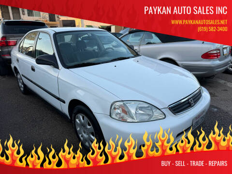 2000 Honda Civic for sale at Paykan Auto Sales Inc in San Diego CA