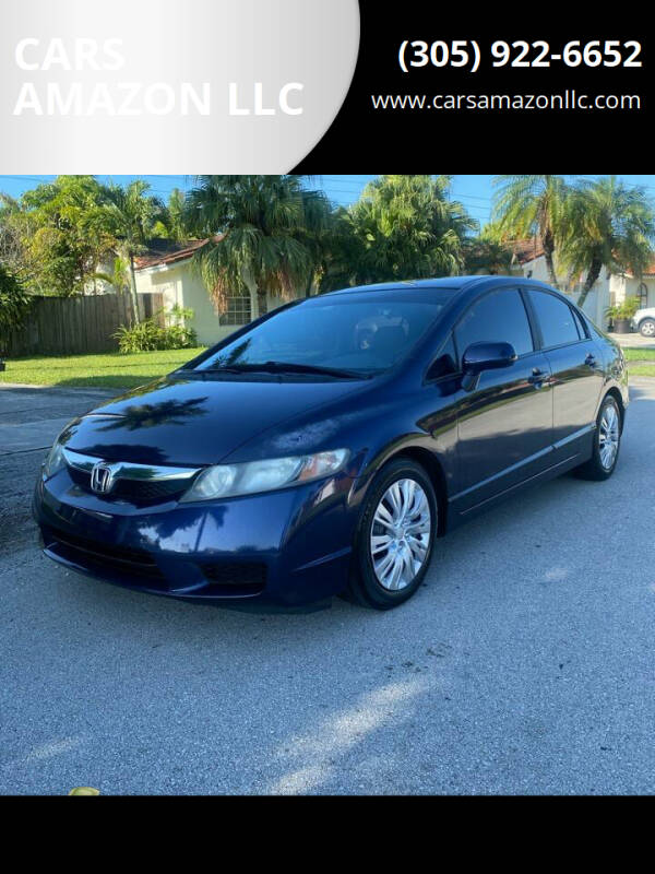 2010 Honda Civic for sale at CARS AMAZON LLC in Miami FL