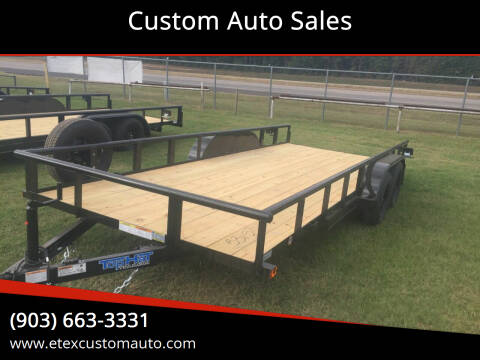 2022 Top Hat 18x83 Utility Trailer for sale at Custom Auto Sales - TRAILERS in Longview TX