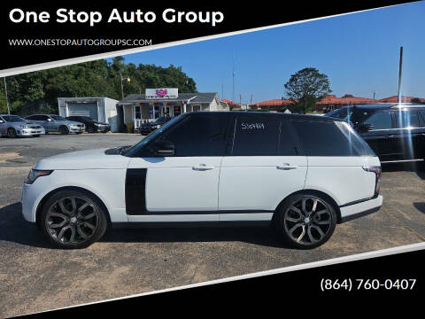 2016 Land Rover Range Rover for sale at One Stop Auto Group in Anderson SC