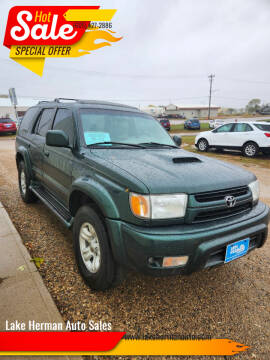 2001 Toyota 4Runner for sale at Lake Herman Auto Sales in Madison SD