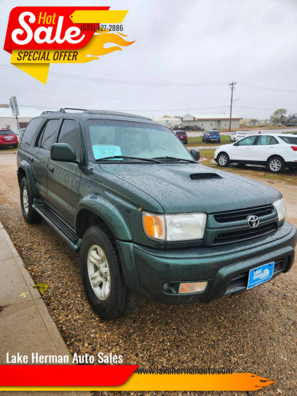 2001 Toyota 4Runner for sale at Lake Herman Auto Sales in Madison SD