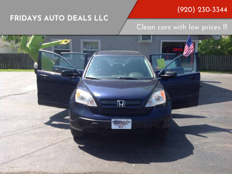 2008 Honda CR-V for sale at Fridays Auto Deals LLC in Oshkosh WI