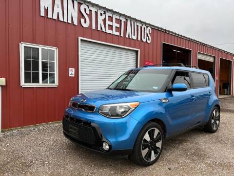 2016 Kia Soul for sale at Main Street Autos Sales and Service LLC in Whitehouse TX
