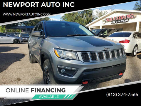 2020 Jeep Compass for sale at NEWPORT AUTO INC in Tampa FL