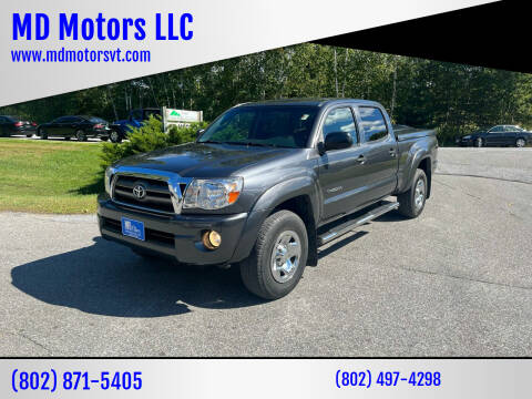 2009 Toyota Tacoma for sale at MD Motors LLC in Williston VT