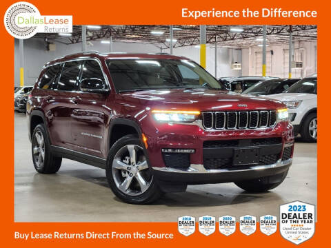 2021 Jeep Grand Cherokee L for sale at Dallas Auto Finance in Dallas TX