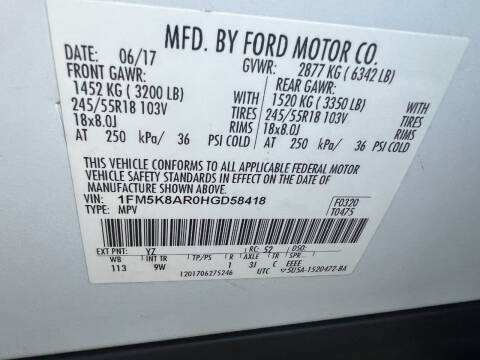 2017 Ford Explorer Police Interceptor Utility