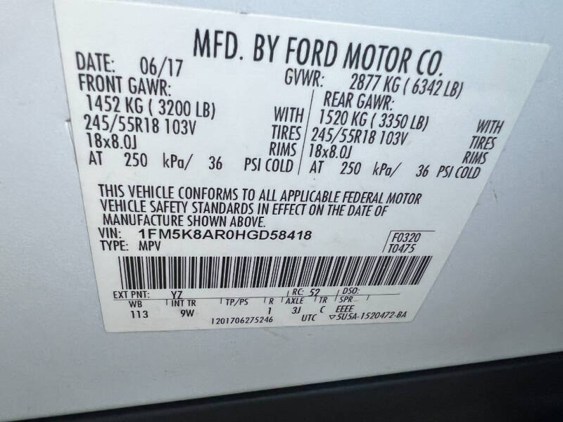 2017 Ford Explorer Police Interceptor Utility