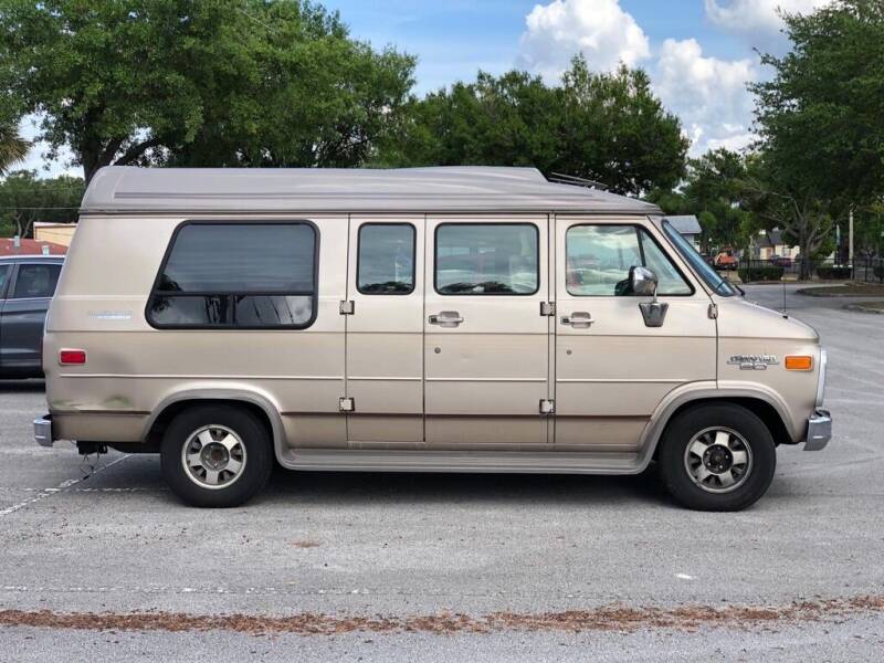 old school chevy van