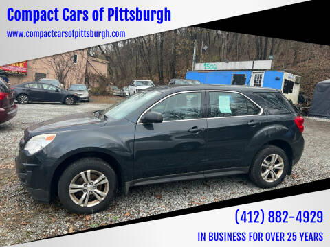 2013 Chevrolet Equinox for sale at Compact Cars of Pittsburgh in Pittsburgh PA