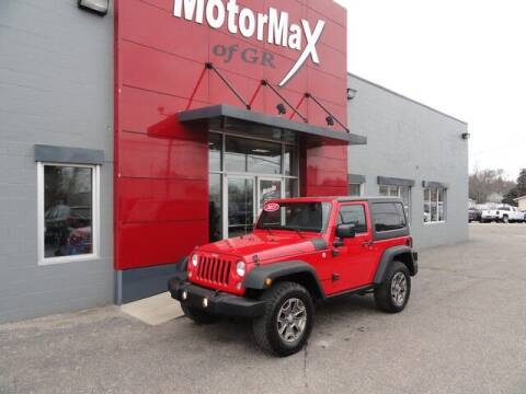 2015 Jeep Wrangler for sale at MotorMax of GR in Grandville MI