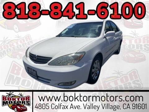 2004 Toyota Camry for sale at Boktor Motors in North Hollywood CA