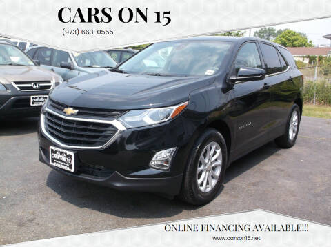 2020 Chevrolet Equinox for sale at Cars On 15 in Lake Hopatcong NJ