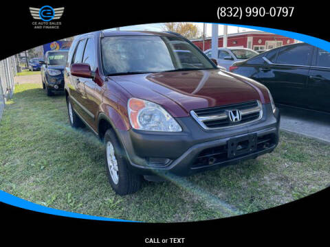 2004 Honda CR-V for sale at CE Auto Sales in Baytown TX