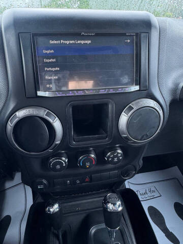 2016 Jeep Wrangler Unlimited Sport