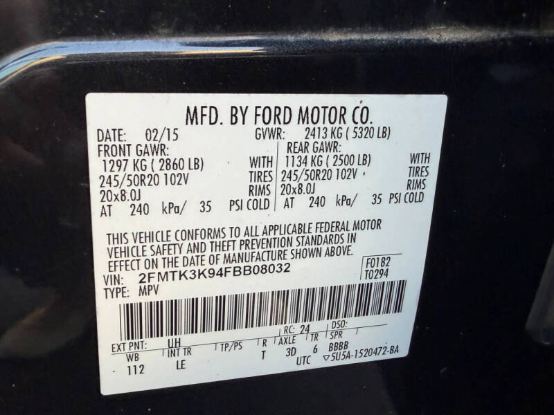 2015 Ford Edge Titanium