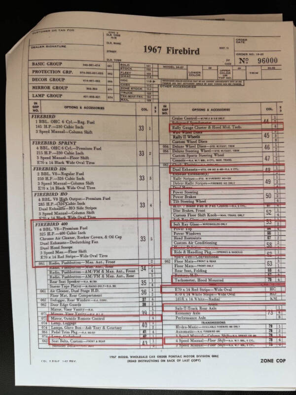 1967 Pontiac Firebird
