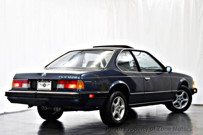1984 BMW 6 Series 633CSi