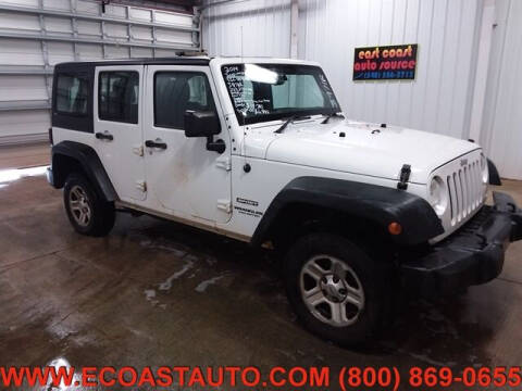 2014 Jeep Wrangler Unlimited for sale at East Coast Auto Source Inc. in Bedford VA