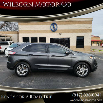 2017 Ford Edge for sale at Wilborn Motor Co in Fort Worth TX