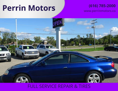 2002 Acura CL for sale at Perrin Motors in Comstock Park MI