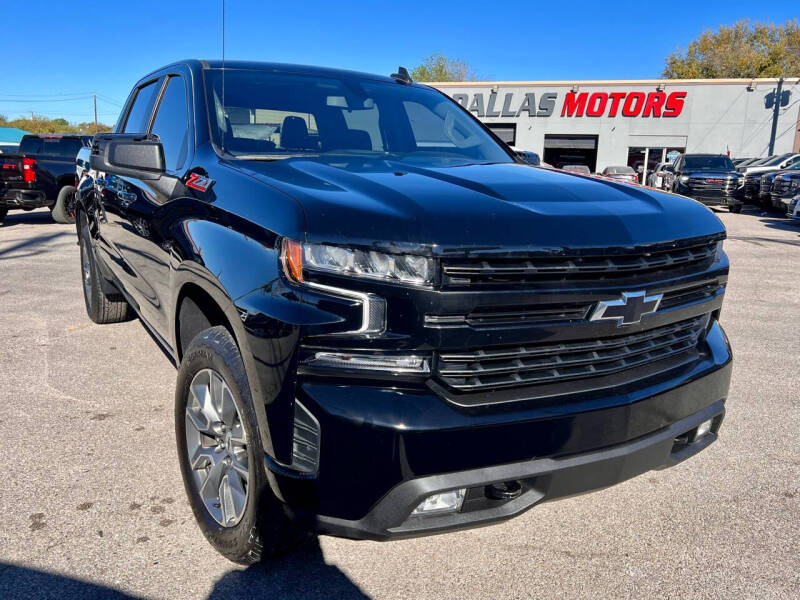 Used 2022 Chevrolet Silverado 1500 Limited RST with VIN 1GCUYEED2NZ102292 for sale in Garland, TX