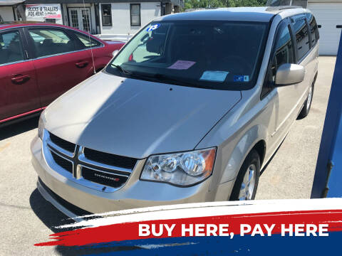 2013 Dodge Grand Caravan for sale at RACEN AUTO SALES LLC in Buckhannon WV