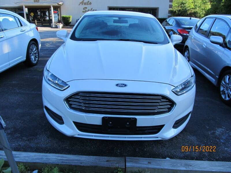 2013 Ford Fusion for sale at Mid - Way Auto Sales INC in Montgomery NY