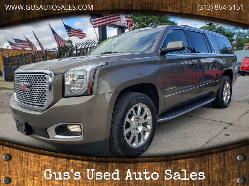 2015 GMC Yukon XL for sale at Gus's Used Auto Sales in Detroit MI