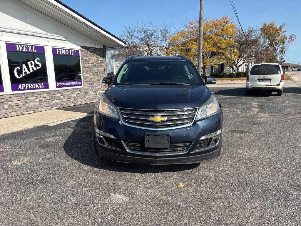 2016 Chevrolet Traverse for sale at DECKER AUTO SALES in Bay City, MI