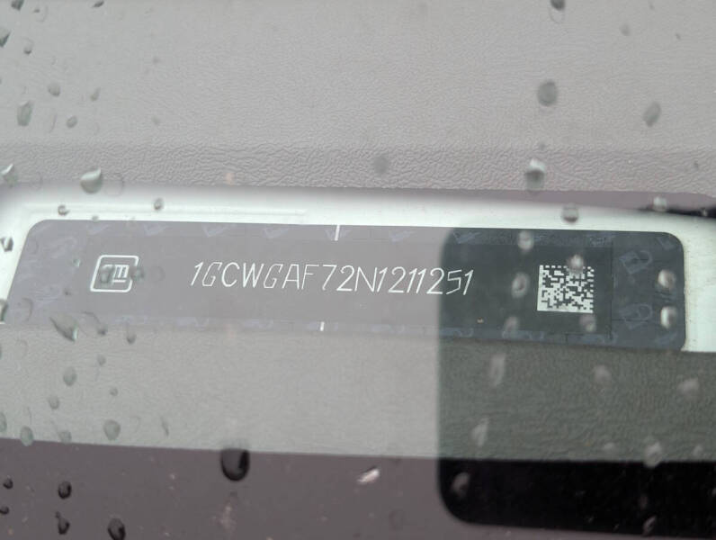 2022 Chevrolet Express 2500