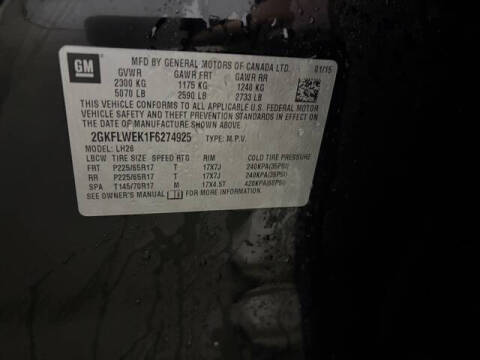 2015 GMC Terrain SLE-2