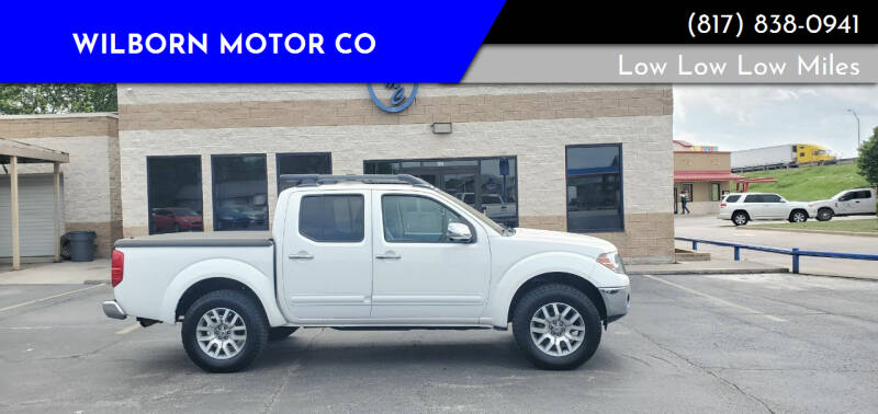 2012 Nissan Frontier for sale at Wilborn Motor Co in Fort Worth TX