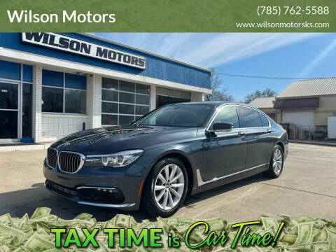 2018 BMW 7 Series for sale at Wilson Motors in Junction City KS