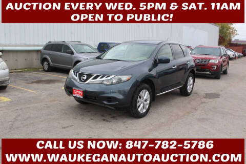 2013 Nissan Murano for sale at Waukegan Auto Auction in Waukegan IL