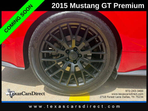 2015 Ford Mustang GT Premium