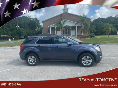 2013 Chevrolet Equinox for sale at TEAM AUTOMOTIVE in Valrico FL