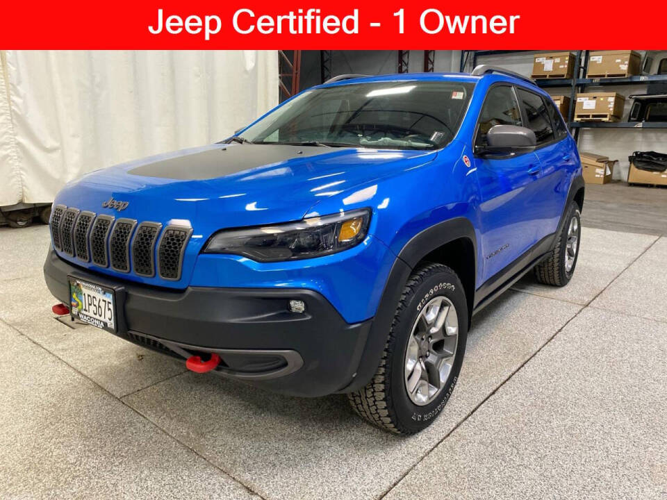 2019 Jeep Cherokee for sale at Victoria Auto Sales in Victoria, MN