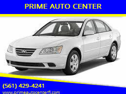2009 Hyundai Sonata for sale at PRIME AUTO CENTER in Palm Springs FL