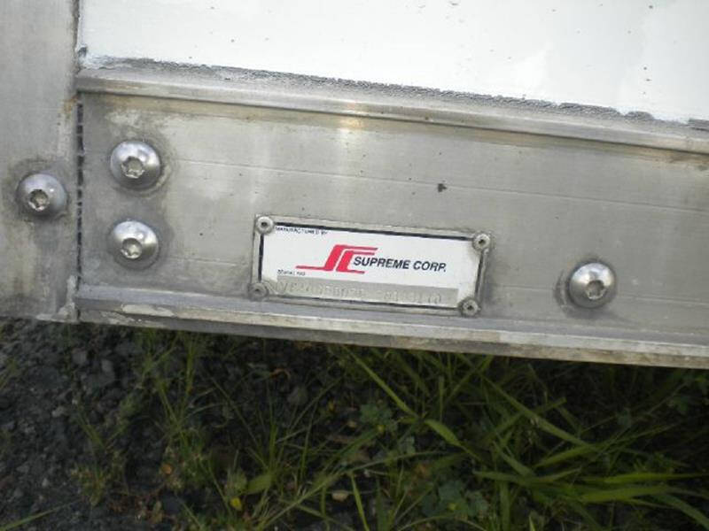 2007 Supreme 20ft Van body
