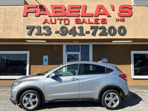 2017 Honda HR-V for sale at Fabela's Auto Sales Inc. in South Houston TX