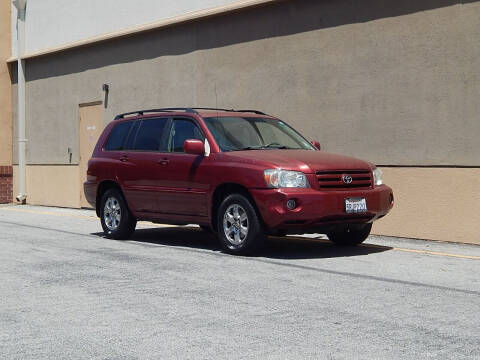 2005 Toyota Highlander for sale at Gilroy Motorsports in Gilroy CA