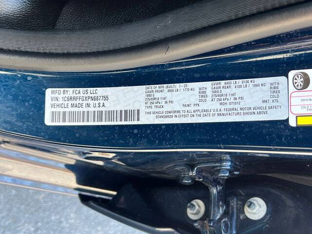 2023 RAM 1500