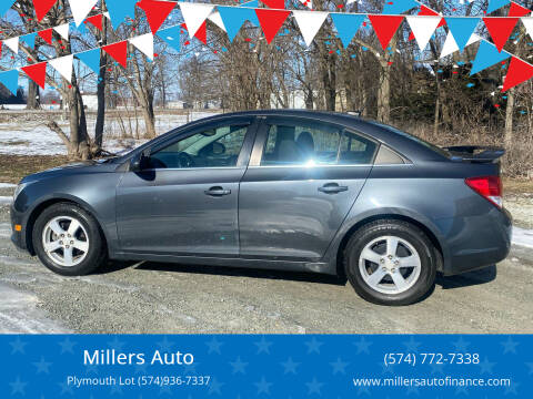 2013 Chevrolet Cruze for sale at Millers Auto in Knox IN