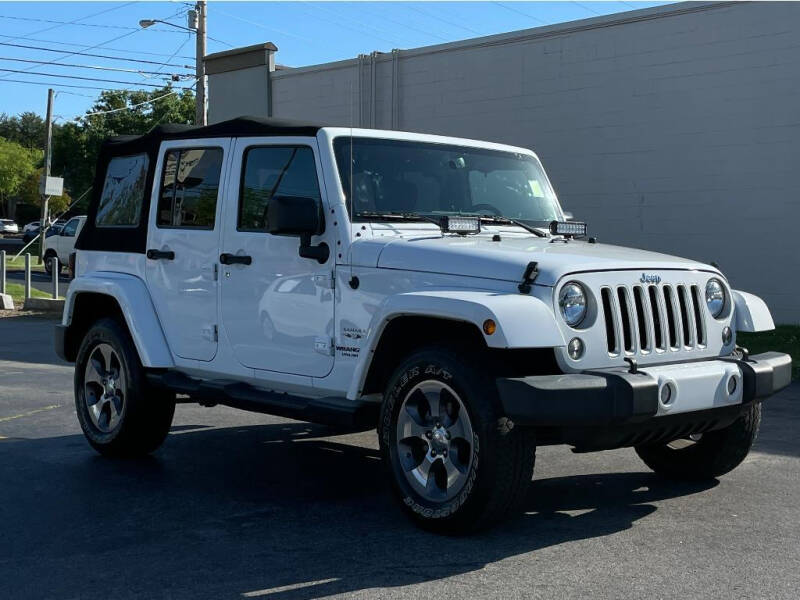 Used 2016 Jeep Wrangler Unlimited Sahara with VIN 1C4BJWEGXGL274104 for sale in Knoxville, TN