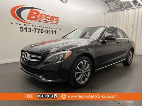 2016 Mercedes-Benz C-Class for sale at Becks Auto Group in Mason OH