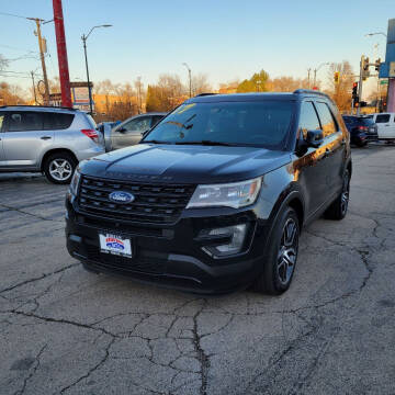 2017 Ford Explorer for sale at Bibian Brothers Auto Sales & Service in Joliet IL