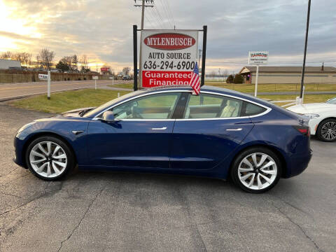 2018 Tesla Model 3 for sale at MYLENBUSCH AUTO SOURCE in O'Fallon MO