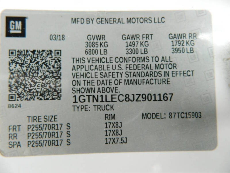 2018 GMC Sierra 1500